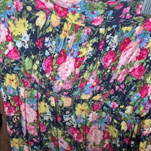 Multi colored flower dress. Torrid size 3